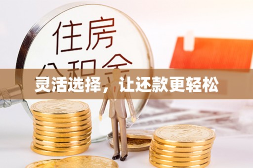 昭化灵活选择，让还款更轻松