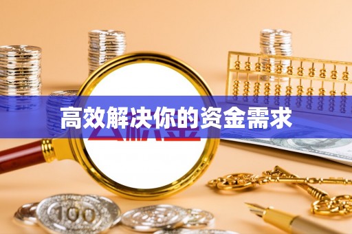 昭化高效解决你的资金需求