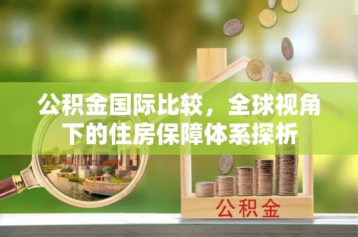 昭化公积金国际比较，全球视角下的住房保障体系探析
