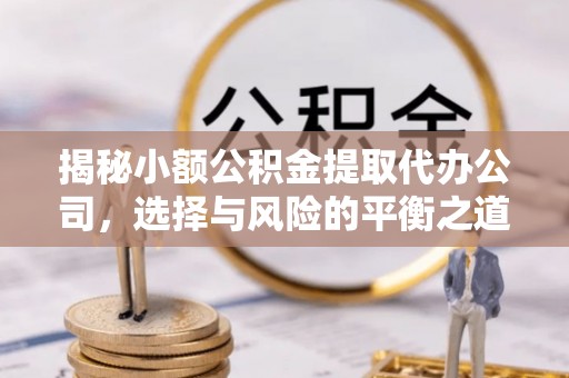 昭化揭秘小额公积金提取代办公司，选择与风险的平衡之道