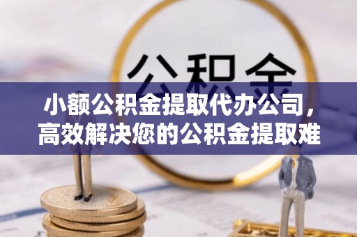 昭化小额公积金提取代办公司，高效解决您的公积金提取难题