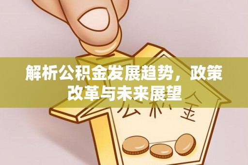 昭化解析公积金发展趋势，政策改革与未来展望